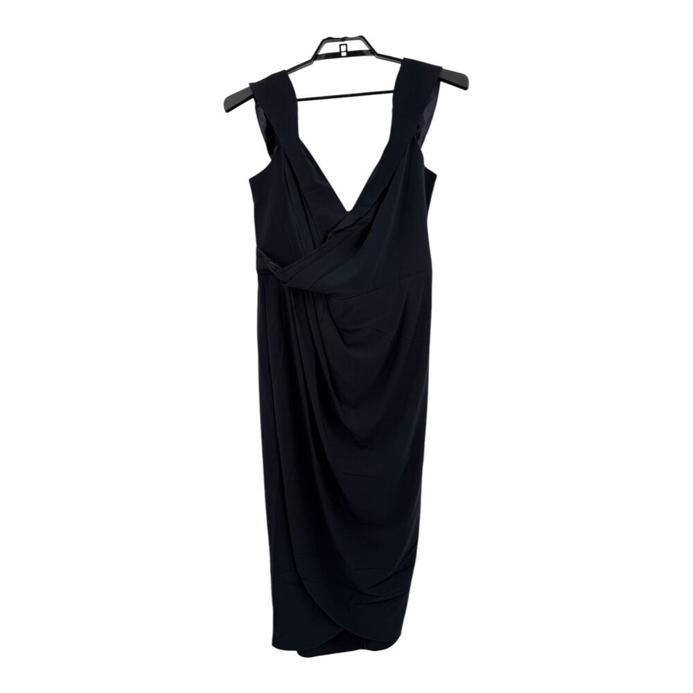 City Chic dress Entwine sleeveless maxi blue size L/20